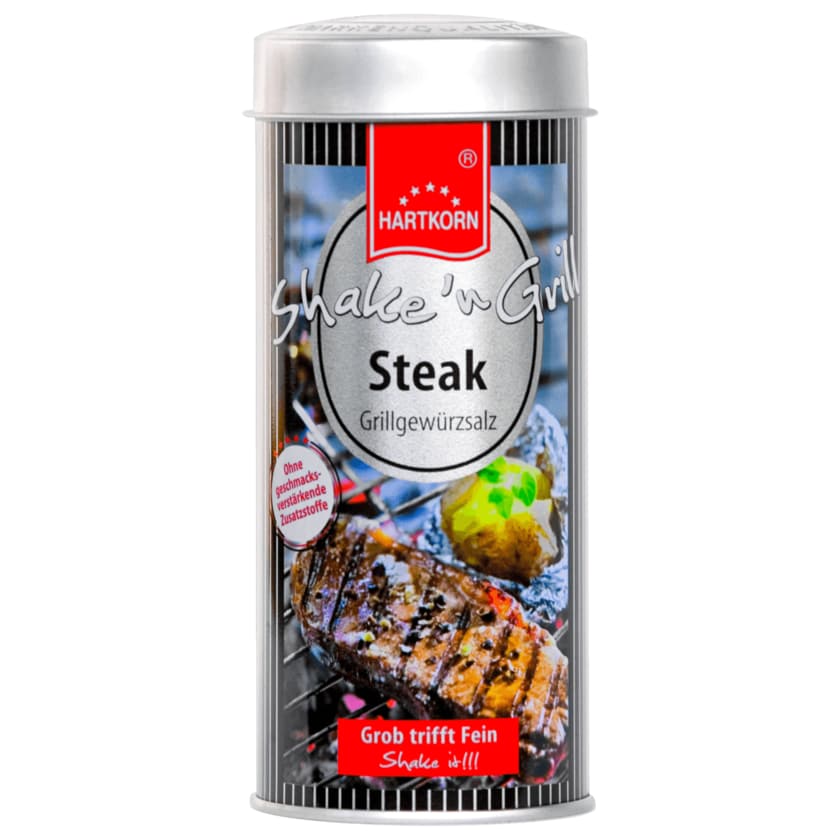 Hartkorn Shake'n Grill Steak Grillgewürzsalz 100g